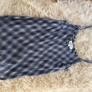 Bella Dahl Blue and White Camisole